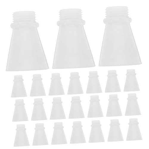 HOLIDYOYO 50pcs Fire Extinguisher Accessories Replacement Auto Fire Extinguisher Nozzles Extinguishers First Wide Mouth Fire Extinguisher Nozzles Class Extinguisher Tops Transparent Plastic