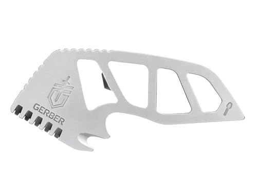 Gerber Strumento da pesca, Gutsy, Lunghezza: 12,3 cm, Acciaio, Argento, 30-001422