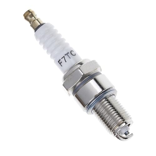 Bougie d'allumage F7TC anti ratés pour moteur thermique de tondeuse à gazon et générateur