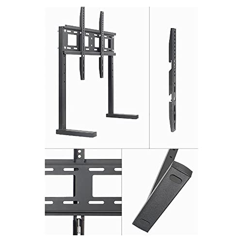 Support TV de table pour écran LED de 50 à 75 pouces avec base robuste et crochets réglables - 5