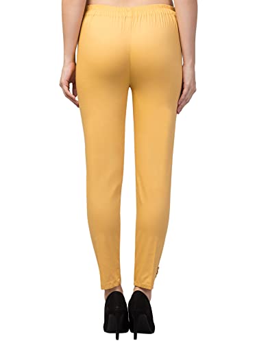 Image of Qute Women's Regular Fit Cotton Blend Casual Trousers (Pack of 1)