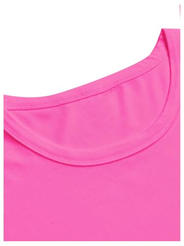 SweatyRocks Girl's Cute Cats Graphic Tees Round Neck Short Sleeve T Shirts Summer Tops3