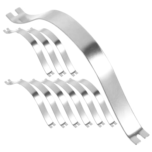 Image of HAPINARY 50pcs Spring Clips for Picture Frame Backing Photo Frame Hanging Hardware for Crafts and Art Display Easy Installation and Support