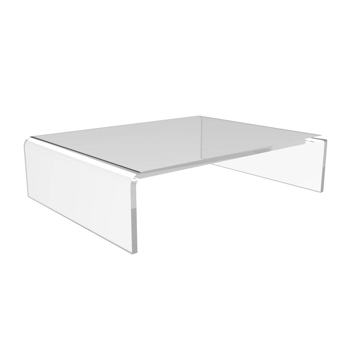 Displaypro Clear Acrylic Riser Display Stand (W300 D100 H200 T8)
