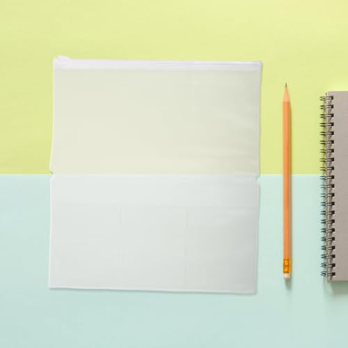 Bolsas para organizar documentos con cremallera de PVC resistente y acabado mate 5