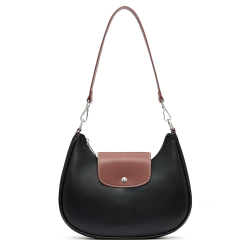 Image of CLUCI Shoulder Bag for Women, RFID Blocking Purse Vegan Leather Hobo Handbags with Adjustable Strap Anti Theft Crossbody Bag