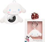 iFace Sanrio Friends Special Edition Silicone Protective Cover [ Compatible with Apple AirTag ][Cute Character Case] [Carabiner Keychain Clip Included] - Cinnamoroll