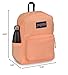 JanSport SuperBreak Plus Backpack with Padded 15-inch Laptop Sleeve and Integrated Bottle Pocket - Spacious and Durable Daypack for Work and Travel - Peach Neon