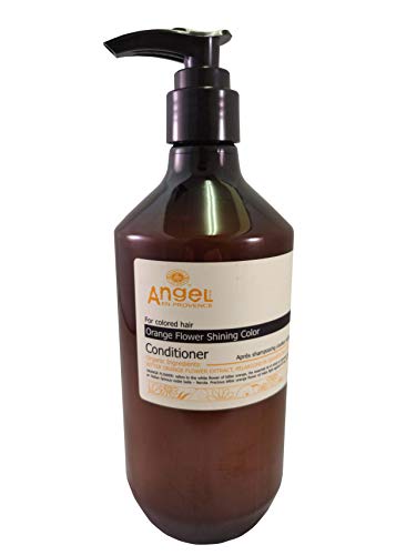 Acondicionador de color naranja con flor brillante (para cabello teñido) 400 ml