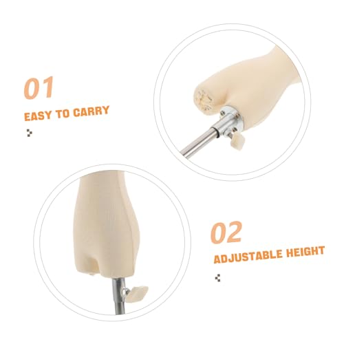 Mannequin de couture ajustable en bois TEHAUX accessoire pour professionnels de mode - 4