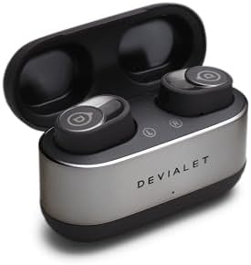 Devialet Gemini II - True Wireless Earbuds (Matte Black) | ANC up to 40dB | Titanium Driver | Up to 22h Battery Life
