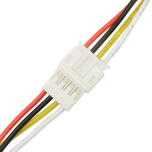 40 piezas cable conector macho y hembra 4 pines 2.0 mm miniatura 6