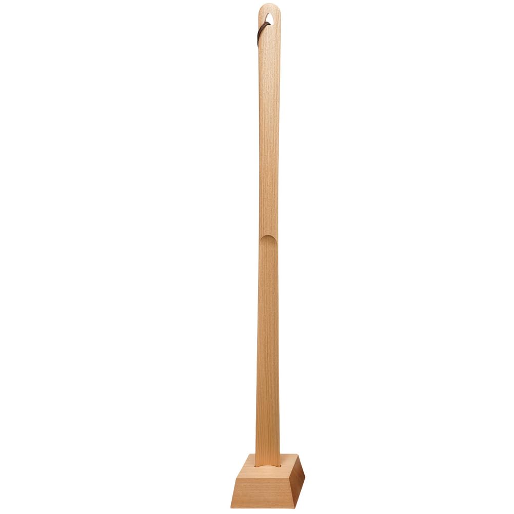SchuhlöFfel Aus Holz Mit Langem Griff SchuhlöFfel Aus Japanischem Buchenholz Robuster SchuhlöFfel Aus Schwarzem Walnussholz Mit Stabilem Standfuß FüR Senioren Damen Herren Kinder