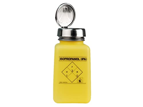 Bottle, One-Touch Pump, 6 oz, Yellow