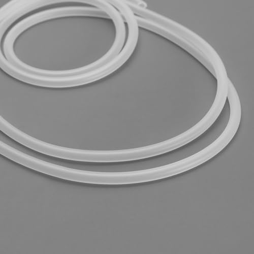 Be In Your Mind Kraftstoffleitung für Nitro-Motoren, transparent, Silikon, für Nitro-Motormodelle, Transport, Silikon-Kraftstoffleitung, Rohr, passend für 5,5 x 2,5 mm, 2 m