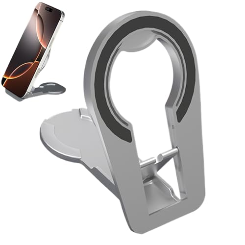 Agarre magnético para teléfono que evita caídas con su anillo plegable portátil