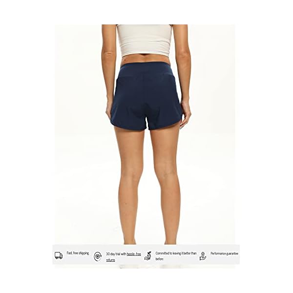 AZOSUN-Womens-Workout-Running-Shorts-with-Pockets-2-in-1-SoftComfortable-Lining-Lounge-Athletic-Yoga-Shorts AZOSUN Women's Workout Running Shorts with Pockets-2 in 1 Soft&Comfortable Lining Lounge Athletic Yoga Shorts Navy Blue