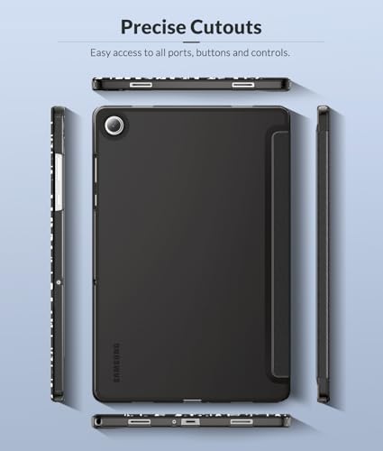 Image of MoKo Case for Samsung Galaxy Tab A11+ Plus 11 inch 2025, Notebook Black