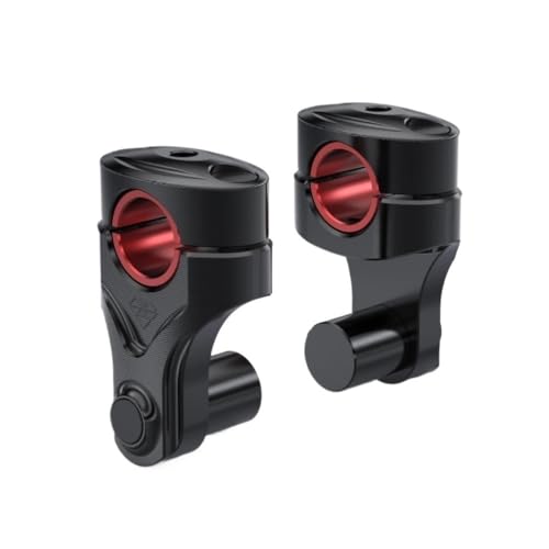 Abrazadera elevadora de manillar motocicleta con mecanizado para asiento fijo universal