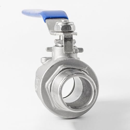 Vanne 304 acier inoxydable deux pièces robustesse industrielle - 5
