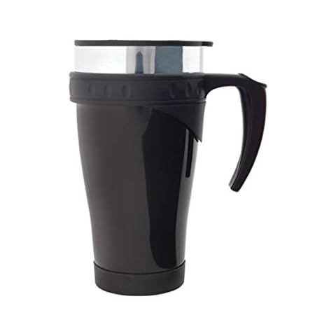 Timolino 16-Ounce Signature Travel Mug, Black Cover