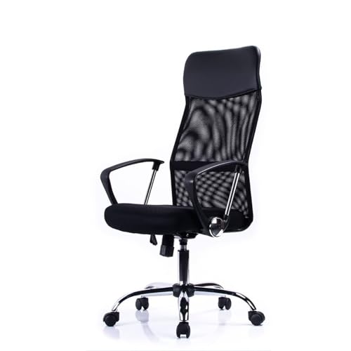 High Back Desk Chair, Office Chair,Ergonomic Computer Chair, Height Adjustable, Breathable Padded Seat, Home Mesh Swivel Chair