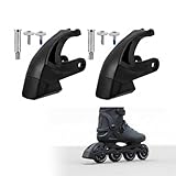 DOITOOL Universal Inline Skate Bremse Ersatz Blockpolster Für Rollschuhe Und Rollerschuhe Sicherer Halt Mit Robustem Bremsstopper Für Erwachsene Und Kinder
