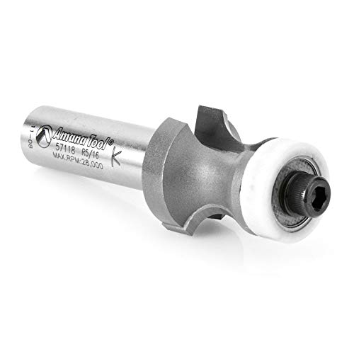 Amana Tool - 57118 Carbide Tipped Countertop No-Drip with Ultra-Glide Radius Bearing Guide