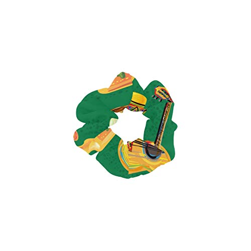 Preisvergleich Produktbild ClothHairBands Retro Art Ethnische Gourmet-Pyramide StylishHairScrunchies HairTieElasticRibbon Perfekt für dicke HaarfarbeElasticHairBands für Frauen oder Mädchen Haarschmuck