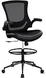 Misolant Drafting Chair, Tall Office Chair for Standing Desk, Standing Desk Chair Office Chair with