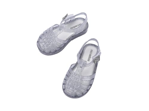Image of mini melissa Possession Jelly Fisherman Sandal for Toddler and Kids | Iconic Fisherman Jelly Sandal for Toddlers & Girls, Adjustable Buckle, Waterproof, Bubblegum Scent, Play & Dress Shoes