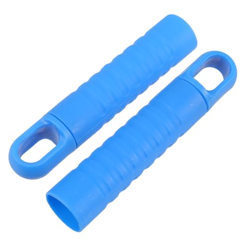 TOBBOMEY 2Pcs Nonslip Mop Handle Sleeve Replacement Durable Grip for Dustpan Rod and Cleaning Tools Compatible for Home and Commercial Use