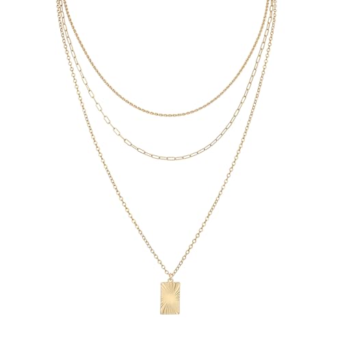  Layered Gold Necklace for Women - image 1