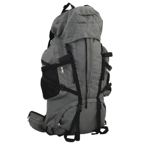 Sophrelle Mochila de Senderismo Tela Oxford Gris 60 l Gris,4009961