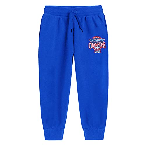 Image of Trampoline Kids Cotton Blend Trackpants Pack of 2 with Drawstrings & Ribbed Cuffs | Vibrant Printed Joggers for Boys & Girls | Soft Waistband & Side Pockets | Everyday Comfy Wear