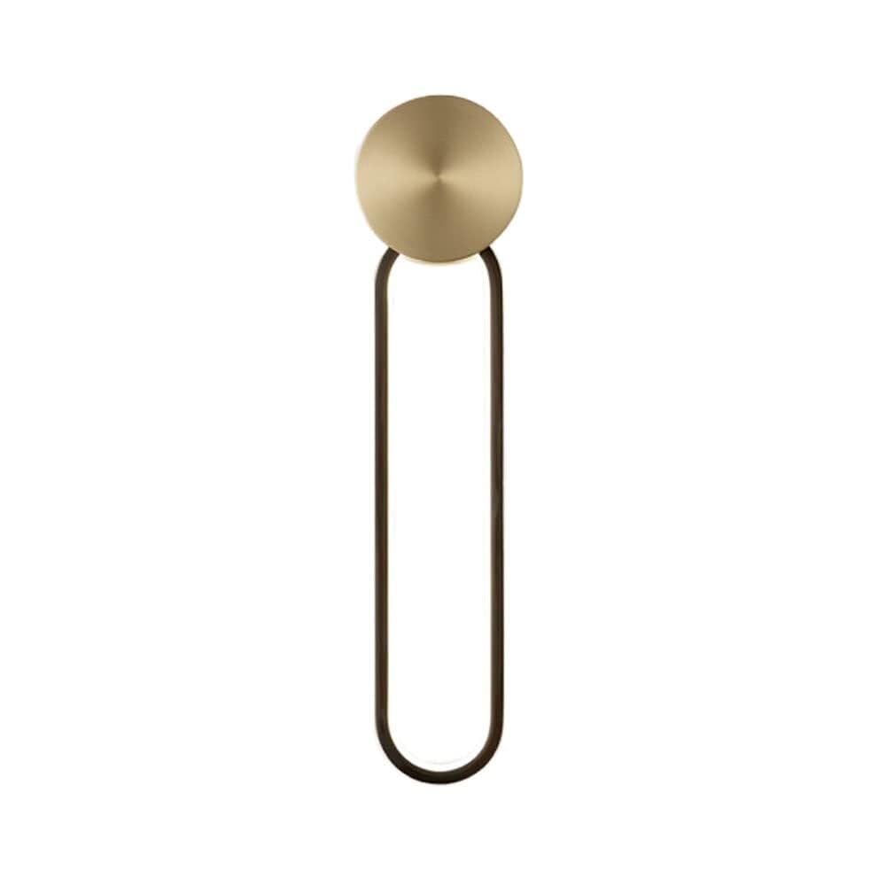HPTHLY Wall Lamps Sconces Wall Sconce Lighting Fixture Led Wall Lamp Bedroom Bedside Wall Light Fixture 18W Vanity Light Over Mirror Hallway Stair Corridor Black Gold,