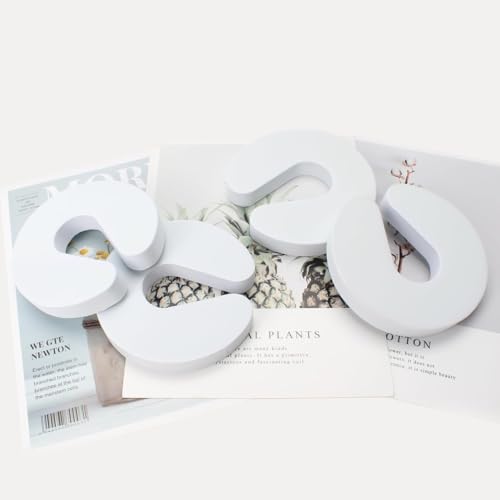 Image of Door Pinch Guard & Stopper - 4pc Soft Foam Door Guards for Safety & Protection