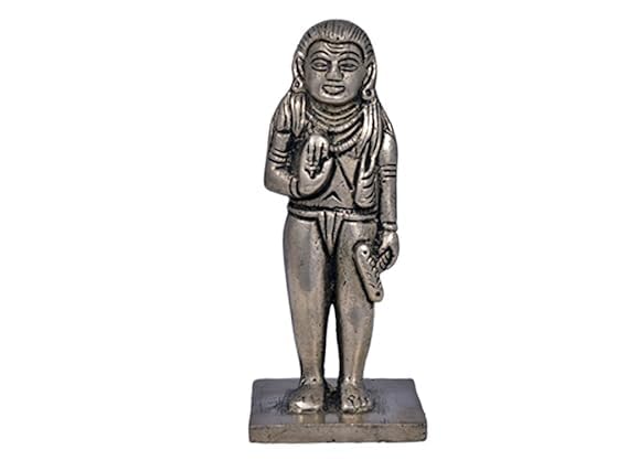 Brass Panchdhatu Baba Balak Nath Panchdhatu God Idol - Multicolour (11X 5 X 5cm) by Health with Ayurveda