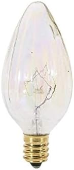 Satco S3373 120V Candelabra Base 25-Watt F10 Light Bulb, Aurora image 2