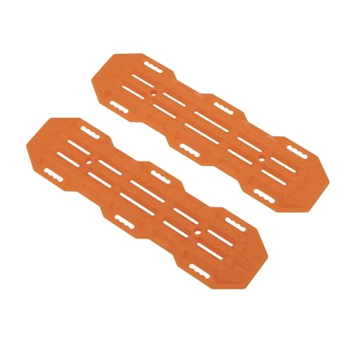 RC���f���p�[�c For Traxxas For Trx4 For Bronco For Trx6 For Escape 1/10 �K�[�h�{�[�h �X�L�b�h�v���[�g RC�N���C�~���O�J�[�p �ǐՃp�[�c(Yellow 2)