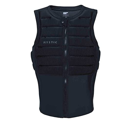 Mystic 2022 Majestic Kite Surfing Front-Zip Impact Vest - Black 220141 M