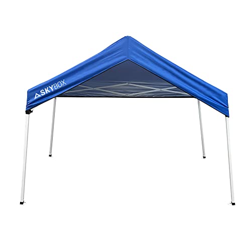Caravan Canopy Skybox 3.2x6.5 ft Steel Frame Shelter, Blue