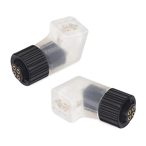 Adaptateur 0.78 2 pins vers JH 4 pins okcsc transparent pour câble IEM audio AKR03