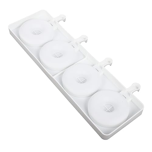 AUTSUPPL Creative Doughnut Ice Cream Maker Mold Cavity Popsicle Molds for DIY Treats Easy to Use Design for Summer Fun for Juices