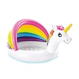 Configuración fácil: La configuración requiere 3 sencillos pasos Todo lo que necesita hacer es inflar la válvula conectar la piscina para niños a cualquier tubería de agua estándar ¡y luego su bebé puede comenzar a disfrutar del agua de inmediato