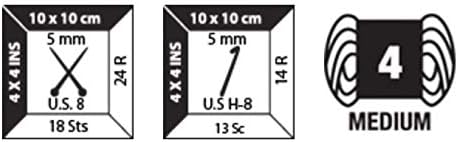 Caron Simply Soft Brites Yarn, 6 oz, Grape, 1 Ball