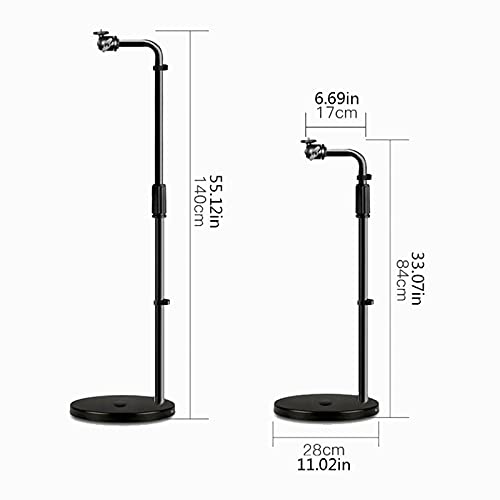 Soporte de Proyector Extensible de Piso Ajustable 33-55 pulg miniatura 2