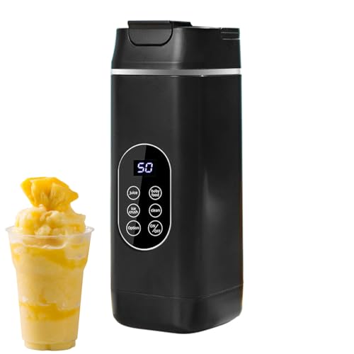 Bexdug Licuadora para batidos – Licuadora inalámbrica USB pequeña para batidos – Taza exprimidora accesorios de cocina para el hogar, cocina, viajes, uso comercial, hogar
