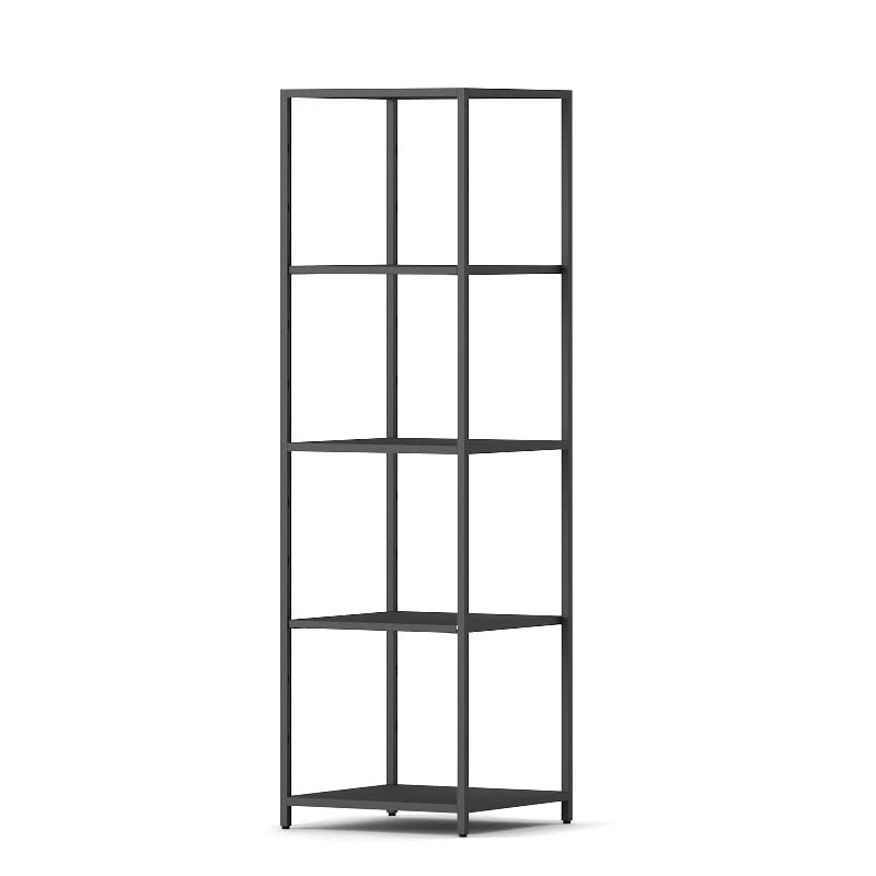 STEEF 16-shelf（138cm×80cm×34cm） ブラック Amazon｜STEEF アイアンシェルフ 高さ138cm×横幅30cm～80cm ×奥行40cm