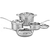 Cuisinart MCP 7NP1 Multiclad Pro Triple Ply 7 Piece Cookware Set Skillet